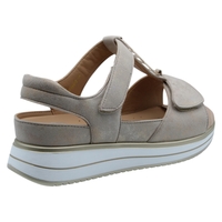 G Comfort S-664 סנדל נוחות אנטומי לנשים - עור רך ורצועות סקוטש - Copy 0