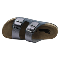 SOFTFLEX כפכף נוחות 2 אבזמים 2626 - כחול/פיוטר