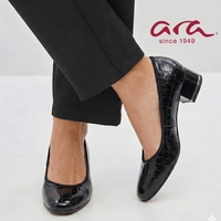 Ara סירה אנטומית מעור לק קרוקו 26H