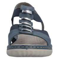 RIEKER 60452-12 – סנדל נשים כחול קליל עם נוחות שמרגישים כל היום