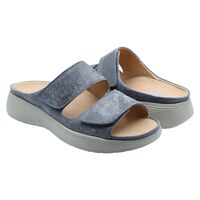 כפכף נוחות נשלף אורטופדי לנשים מעור נובוק G-Comfort S-8622 אפור - Copy 0