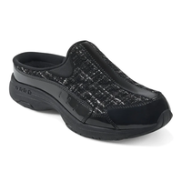 Easy Spirit כפכף נוחות TRAVELPORT148 שחור ריקמה