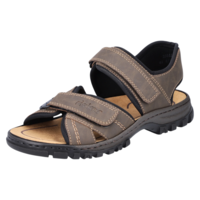 Rieker 25051-27 | סנדל הליכה לגברים עם רצועות מתכווננות