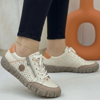 סניקרס נוחות Rieker לנשים דגם L0335-61