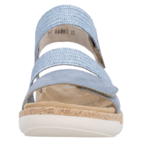 סנדל נשים נוח עם רצועות מתכווננות Remonte R6861-12 | מבית ריקר - ג'ינס