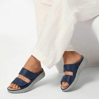 כפכף נוחות נשלף אורטופדי לנשים מעור נובוק - G-Comfort S-8622