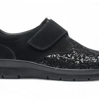 G COMFORT נעל עם סגירת סקוטש לרגל רחבה נשים P-8267STN