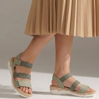 סנדל נשים נוח עם רצועות מתכווננות Remonte R6861-52 | מבית ריקר