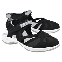 Easy Spirit בובה ספורט קלה להליכה יומיומית 96810 שחור