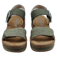 סנדל ריקר לנשים Rieker דגם V0951 זית