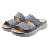 כפכף נוחות נשלף אורטופדי לנשים מעור נובוק G-Comfort S-8622 אפור - Copy 0