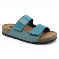 SOFTFLEX כפכף נוחות לנשים 2 סקוטשים 2627 רוקי טורקיז