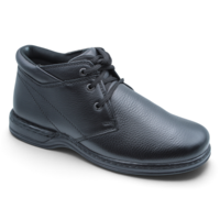 מגפון נוחות רחבות לגברים Hush Puppies 754025 - עור ומדרס נשלף