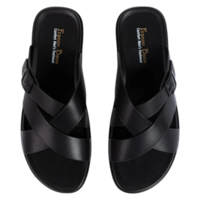 כפכפים לגברים אלגנט 7005 שחור FRANCO BANE