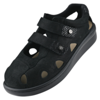 DR.F.FLEX סנדל רחב לנשים עם 2 סקוטשים רפידה נשלפת 4473-0537