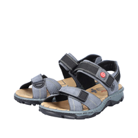 סנדל נוחות להליכה מרובה Rieker דגם 68851 ג'ינס