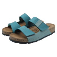 SOFTFLEX כפכף נוחות לנשים 2 סקוטשים 2627 רוקי טורקיז