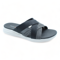 Americn Flex כפכף נוחות X נח במיוחד FORT שחור