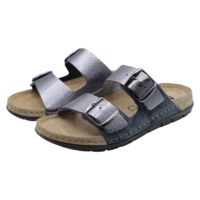 SOFTFLEX כפכף נוחות 2 אבזמים 2626 - כחול/פיוטר