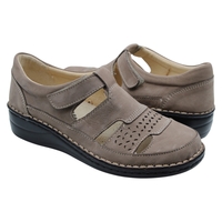 SoftFlex 8163 | נעל בובה לנשים מאווררת ורחבה במיוחד עם מדרס נשלף