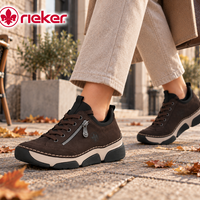 נעל הליכה ריקר דגם עדן Rieker 45973-25 שוקולד