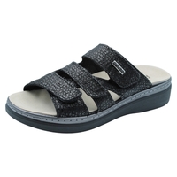 ROHDE כפכף נוחות 3 סקוטשים מדרס נשלף  5221-90 שחור