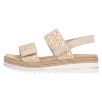 סנדל נוחות לנשים REMONTE D0Q63-90 - קל משקל עם הגבהה יציבה