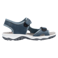 Rieker 68866-12 | סנדל נשים נוח בצבע כחול עם טכנולוגיית Antistress