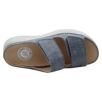 כפכף נוחות נשלף אורטופדי לנשים מעור נובוק G-Comfort S-8622 אפור - Copy 0