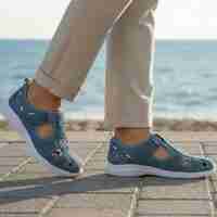 Glove סנדל סניקרס נוחות רפידה נשלפת דגם רינת 2022