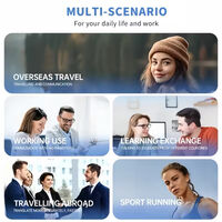 NEW SENYANG - אוזניות תרגום AI בזמן אמת - שחור