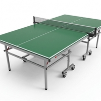 שולחן טניס חוץ דגם OUTDOOR CANADA - כולל רשת, זוג מחבטים ו-3 כדורים