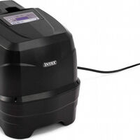 ג'קוזי מתנפח INTEX מרובע 1.96 מ׳ – מתאים ל־6 אנשים בעיצוב אבן אפורה