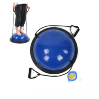 כדור בוסו BOSU כולל ידיות ומשאבה