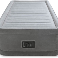 מזרון מתנפח יחיד INTEX דגם 64412 עם משאבה מובנית