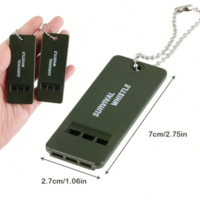 משרוקית הישרדות SOS חזקה עם שרשרת – עד 120dB