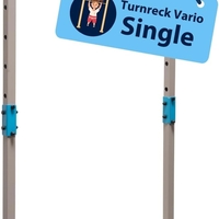 בר התעמלות אופקי יחיד לחצר HUDORA – מתקן מתח איכותי ועמיד לכל המשפחה