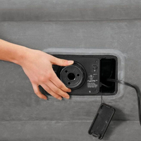 מזרון מתנפח יחיד INTEX דגם 64412 עם משאבה מובנית