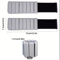 צמידי משקל לכושר – זוג צמידי סיליקון 450 גרם כל אחד