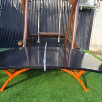 שולחן FLY-BALL חוץ קבוע ברזל דגם : PRO