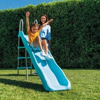 מגלשת חצר דו-שלבית לילדים מבית INTEX – עיצוב מודרני ובטיחותי (דגם 44106)