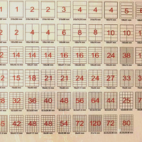 מדבקות לייזר למדפסת - 200 דף A4