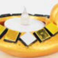 כד שמן חרס עתיק עם ידית 11 ס