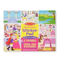 מליסה ודאג חוברת מדבקות נסיכות