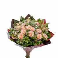 Bouquet of Peach Roses