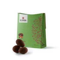 De Karina - dark chocolate coated almonds 62% | fur