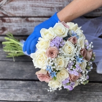 Herodias bridal bouquet