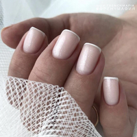 Rock nail top pearl 
