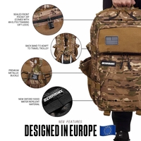 תיק טקטי 45l - V2 - מנומר צבאי - Elitex Training