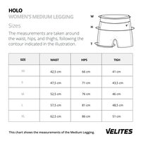 טייץ קצר Legging short Holo שחור
